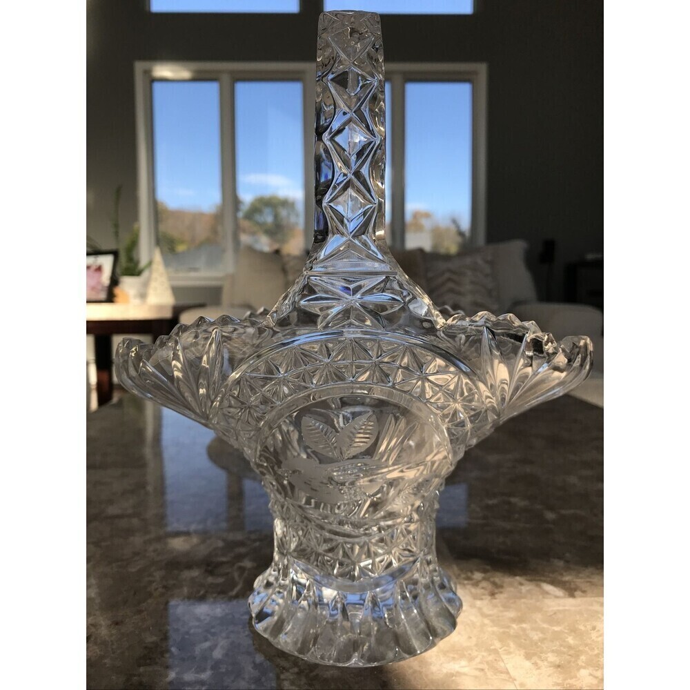 Hofbauer Byrdes Crystal Basket